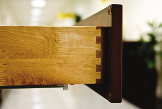 Dovetail drawer joinery