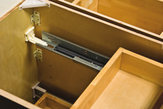 Full-extension drawer slides